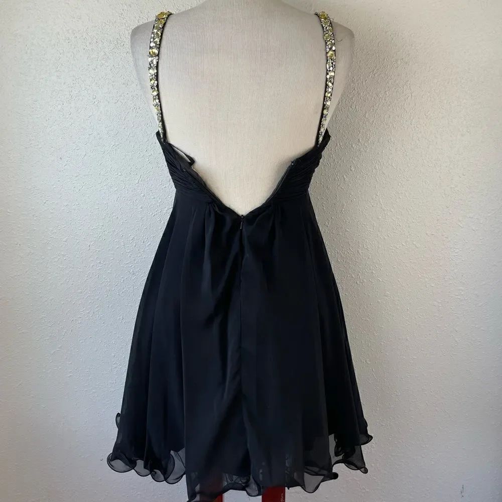 Night Moves Prom Dress Size L EUC - Picture 5 of 9